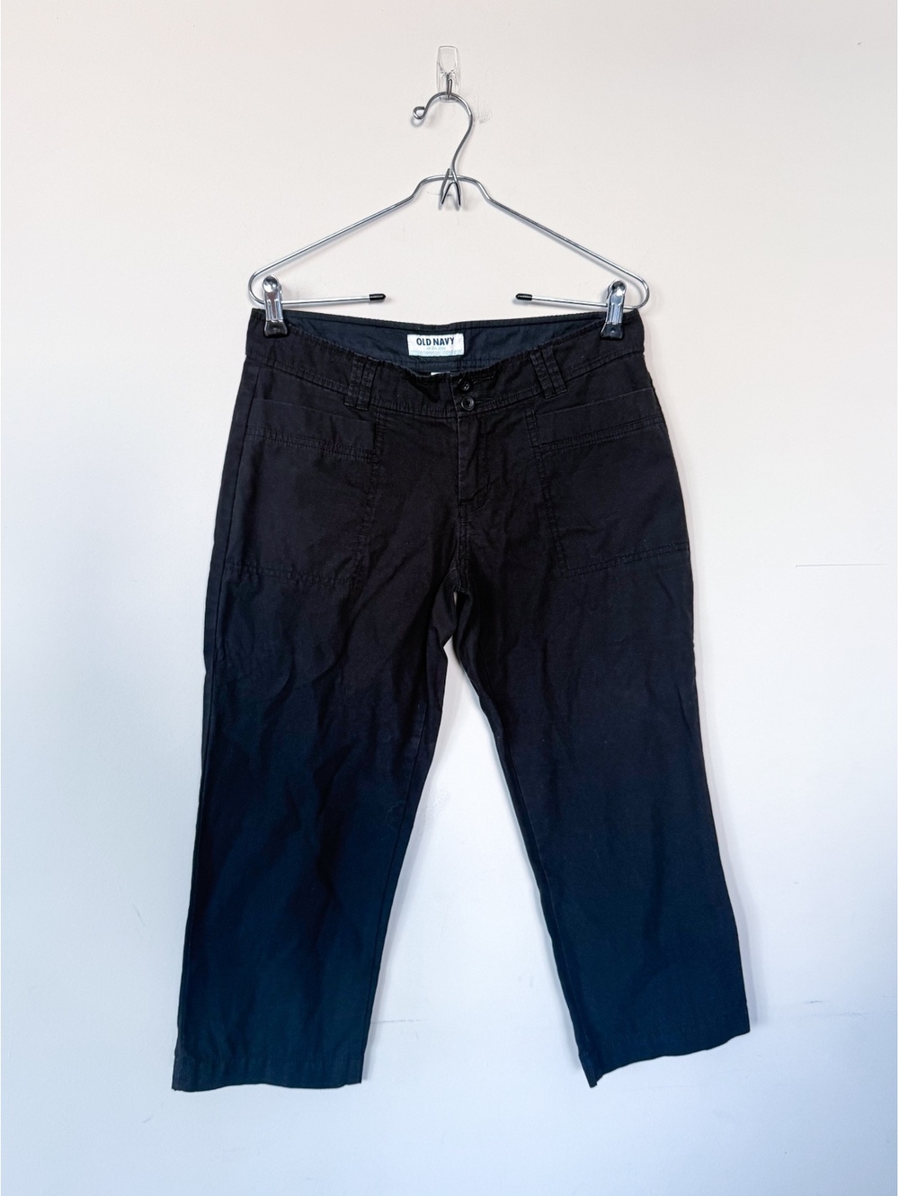 Old Navy 2012 Chino Blackjack Capri Pants 100% Cotton Business Casual Fall